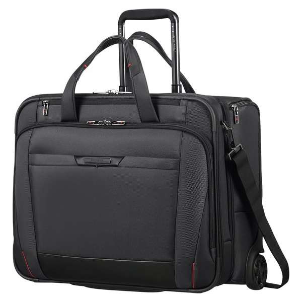 Samsonite Pro-DLX5 - Laptop trolley - 17.3 inch - Zwart