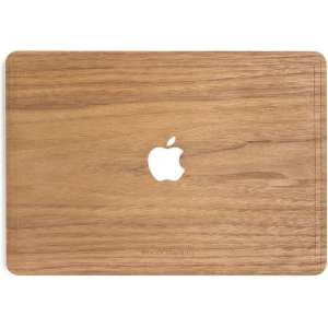 Woodcessories - MacBook 13 inch Pro Retina Sticker - EcoSkin Walnoothout Bruin