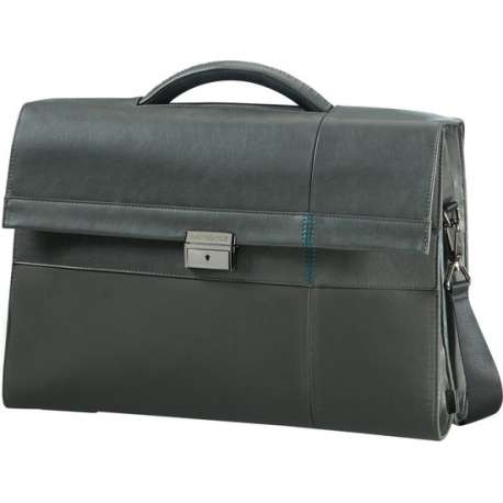 "Samsonite Laptop-Aktetas - Formalite Briefcase 2 Gussets 15.6"" Grey"