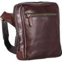 Leonhard Heyden Cambridge crossbody S 8 inch - Roodbruin