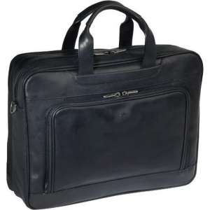 Tony Perotti Vegetalle - Laptoptas 2-vaks 42 cm - Zwart