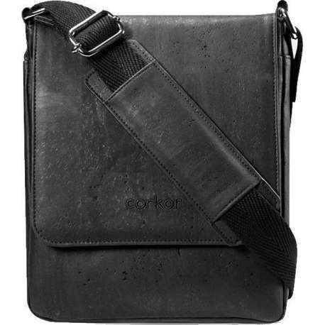 Corkor CK264PP Messenger Bag Medium Black