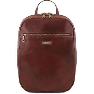 Tuscany leather leren laptoptas Osaka Bruin TL141711