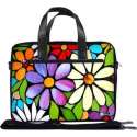 Laptoptas 13,3 / schoudertas bloemen - Sleevy - laptoptas - schooltas