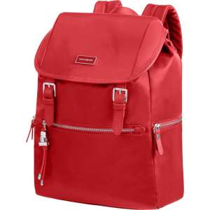 Samsonite Laptoprugzak - Karissa Biz Backpack 14.1 inch +Flap With Usb Formula Red