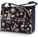 Laptoptas / messengertas 17,3 love Paris - Sleevy