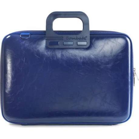 Bombata Evolution 15 inch Laptoptas - Kunstleer - 15,6 inch - Kobalt Blauw