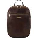 Tuscany leather leren laptoptas Osaka Donkerbruin TL141711