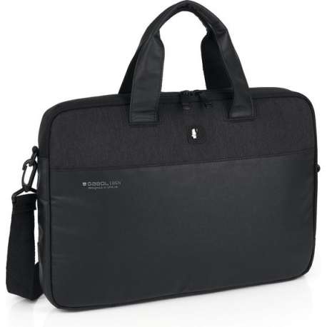 Gabol Slanke Laptoptas 15,6 inch Mirco Zwart