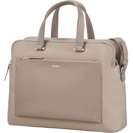 Samsonite ZALIA 2.0 - Aktetas - 14 inch - Beige