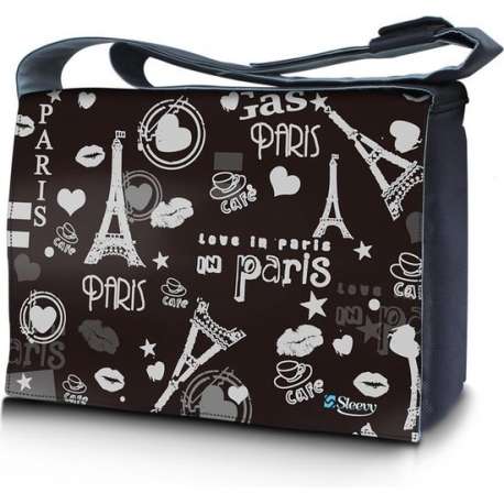 Laptoptas / messengertas 15,6 Love Paris - Sleevy