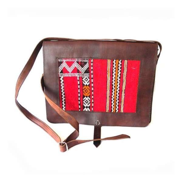 Merkloos / Sans marque Ibiza boho Dames Handtas Bruin, tas 4