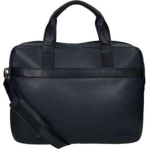 Tony Perotti Laptoptas Mammut Leer - blauw