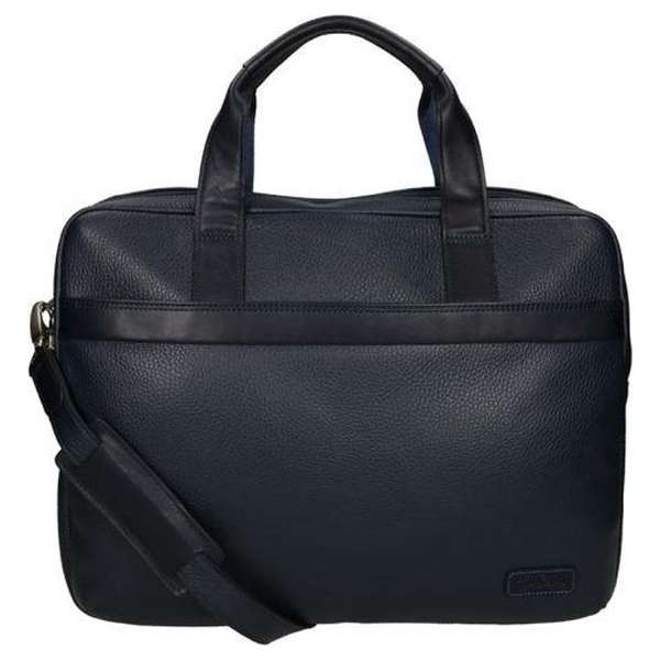 Tony Perotti Laptoptas Mammut Leer - blauw