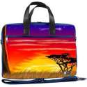 Laptoptas 15,6 / schoudertas Afrika - Sleevy - laptoptas - schooltas