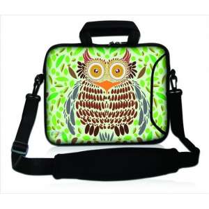 Sleevy 17,3 laptoptas grote uil