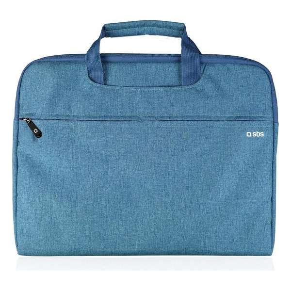 SBS NBSLIMBAG15B notebooktas 38,1 cm (15'') Aktetas Blauw