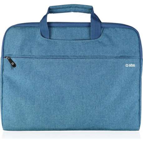 SBS NBSLIMBAG15B notebooktas 38,1 cm (15'') Aktetas Blauw