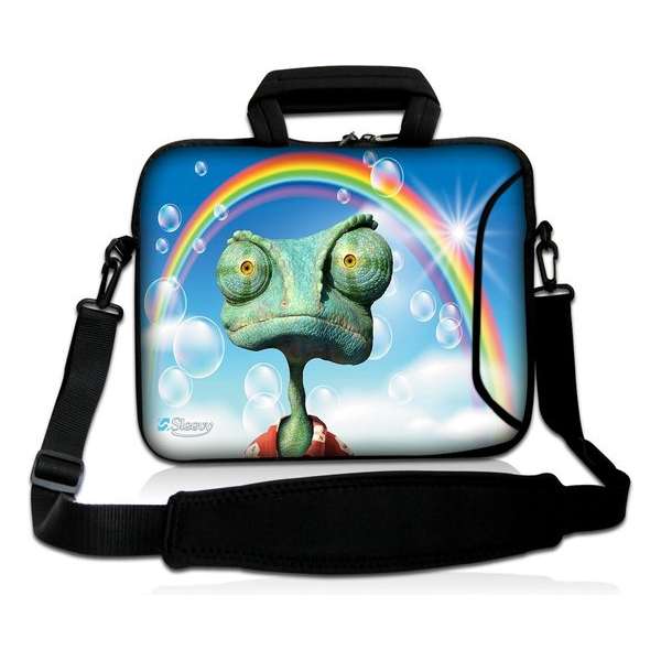 Laptoptas 17,3 inch hagedis grappig - Sleevy