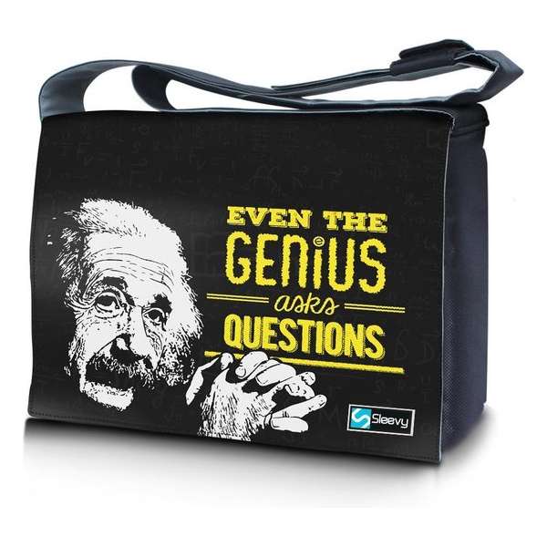 Messengertas / laptoptas 15,6 inch Genius - Sleevy - laptoptas - schooltas