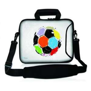 Sleevy 17,3 laptoptas voetbal