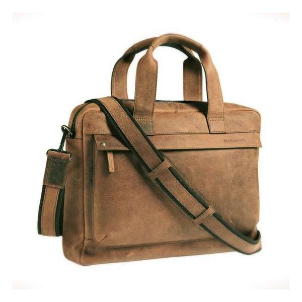 Maverick Jordan Travel briefcase 15" taupe