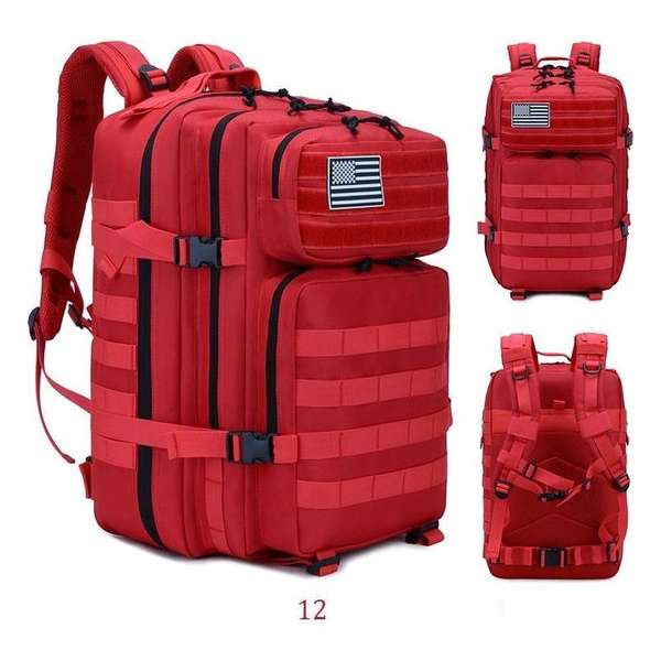 Northwest Tactical Backpack 45l rugzak - sport - school - werk | ROOD