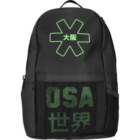 Osaka Rugzak - Unisex - zwart,groen