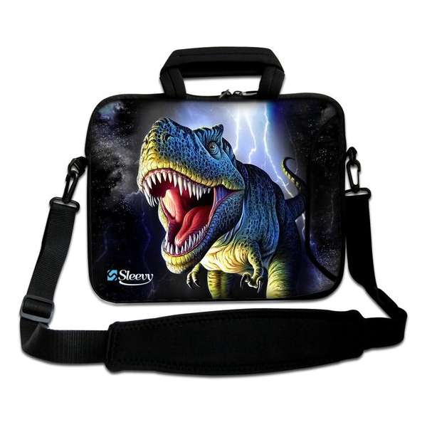 Sleevy 17.3 laptoptas dinosaurus