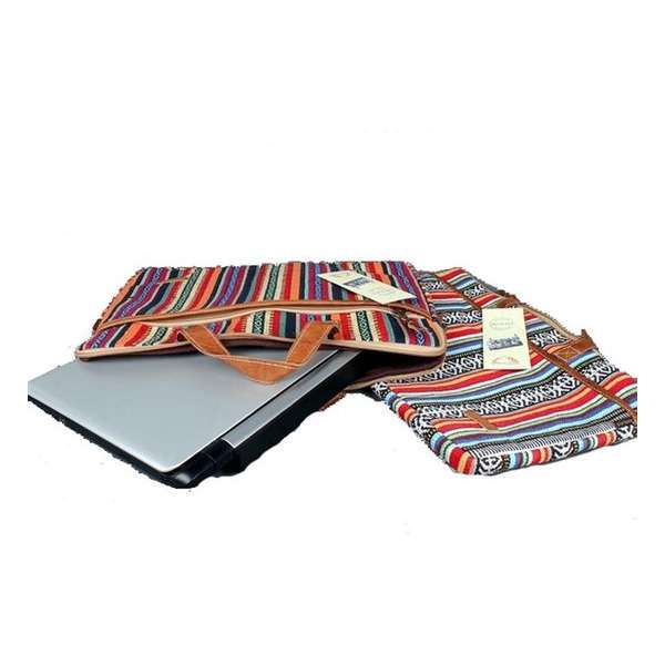 Nepalaya - tas - Gheri 29 Laptop Bag 15.6 inch - Nepal - Fairtrade