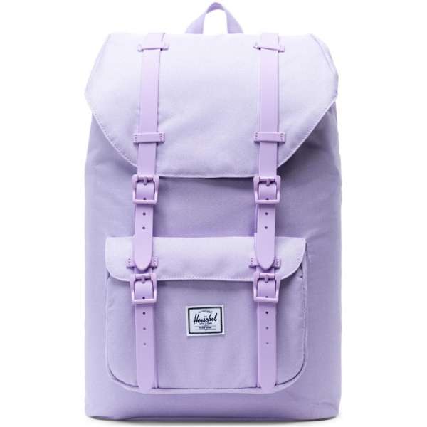 Herschel Supply Co. Little America Mid-Volume Rugzak - Lavendula Crosshatch / Rubber