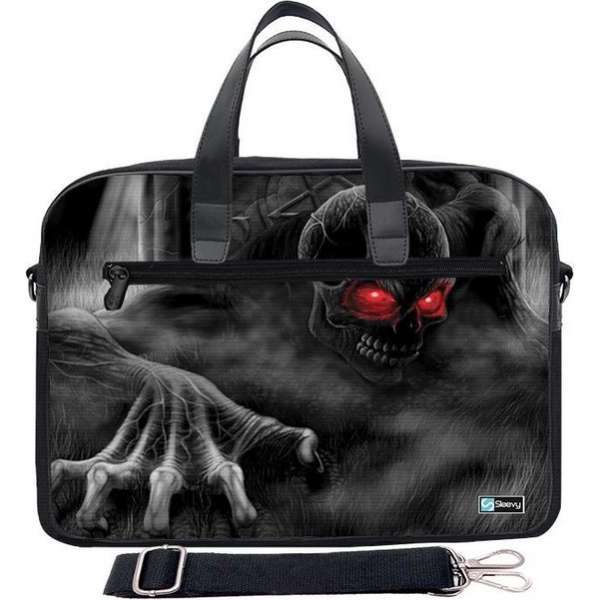 Laptoptas 15,6 inch / schoudertas horror - Sleevy - laptoptas - schooltas