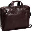 Chesterfield Manuel Leren Laptoptas - 15,4 inch - Bruin