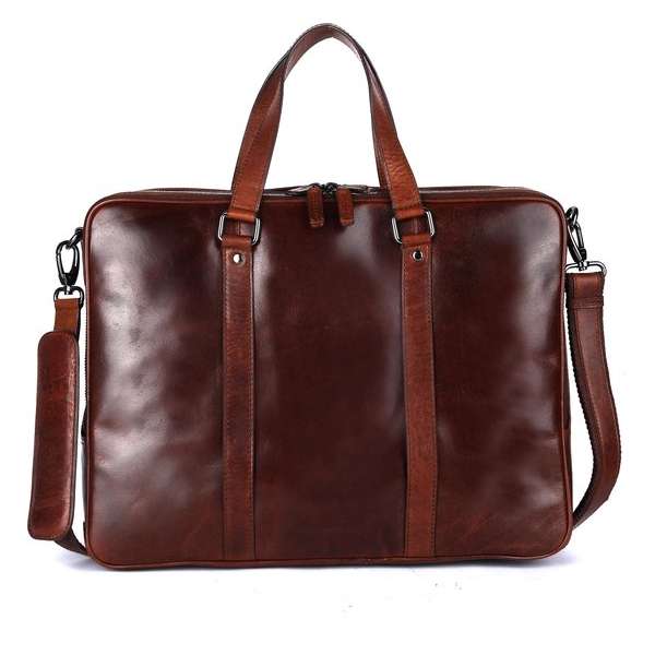 Genicci Amsterdam Unisex Aktetas Cognac