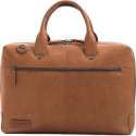 Plevier Flint businesstas 15.6 inch cognac.