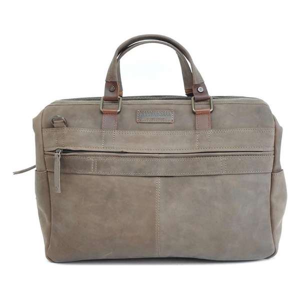 Barbarossa Unisex Schoudertas Taupe