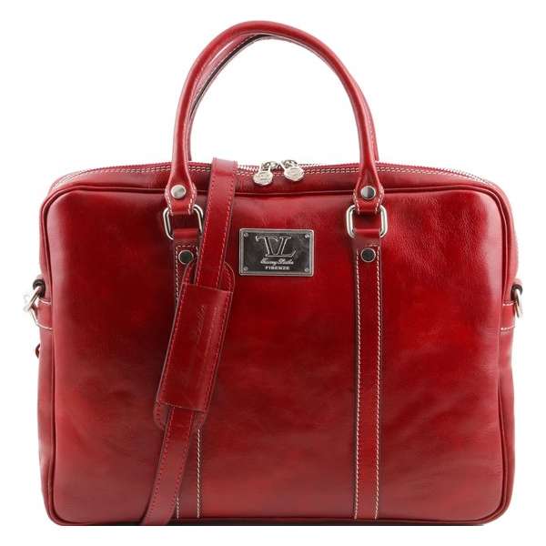 Tuscany Leather Aktetas Rood