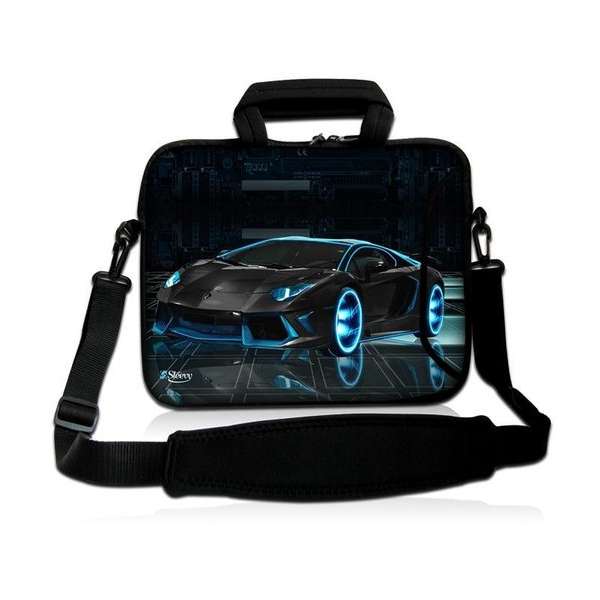 Laptoptas 14 inch sportauto - Sleevy