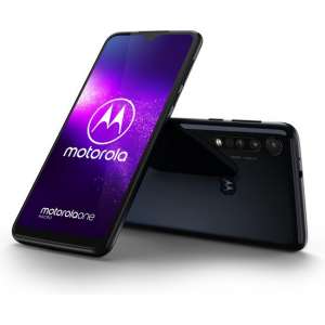 Motorola One Macro - 64GB - Space Blue (Blauw)