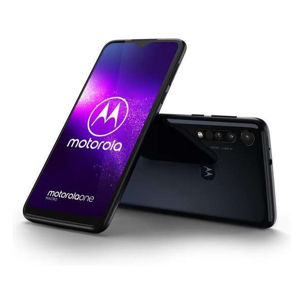 Motorola One Macro - 64GB - Space Blue (Blauw)