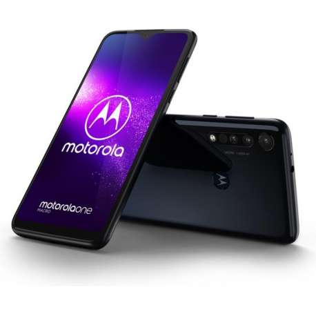 Motorola One Macro - 64GB - Space Blue (Blauw)