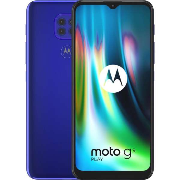 Motorola Moto G9 Play - 64GB - Blauw