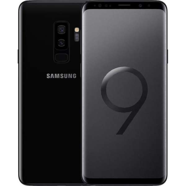 Samsung Galaxy S9+ - 64GB - Midnight Black (Zwart)