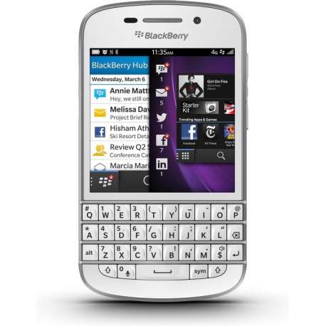 BlackBerry Q10 16GB 4G Wit