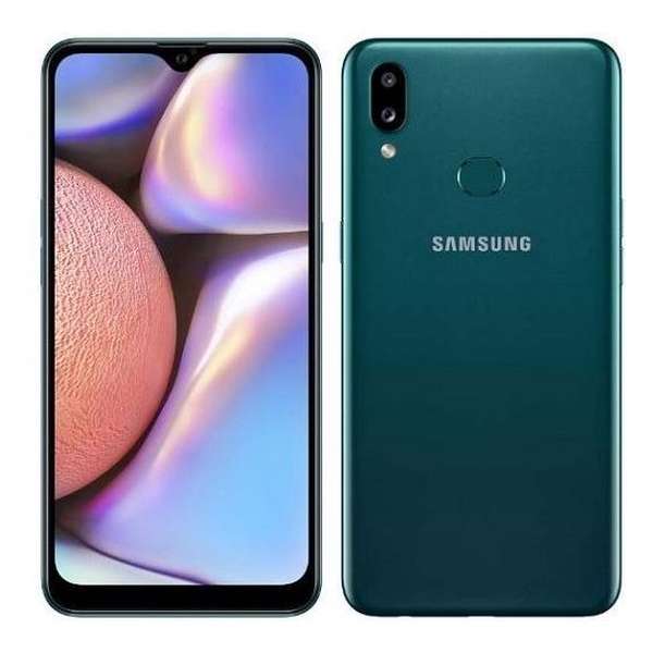 Samsung Galaxy A10S 32GB Green + Gratis Tempered Glass