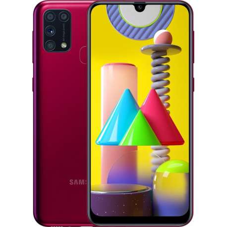 Samsung Galaxy M31 - 64GB - Rood