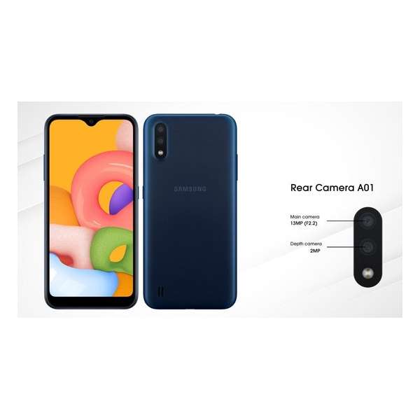 Samsung Galaxy A01 (2020) Dual Camera - 16GB - Blauw