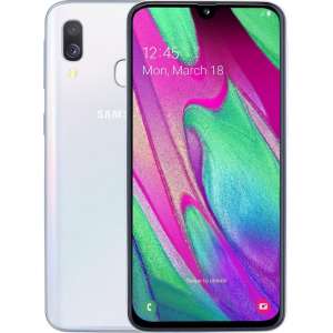 Samsung Galaxy A40 - 64GB - Wit