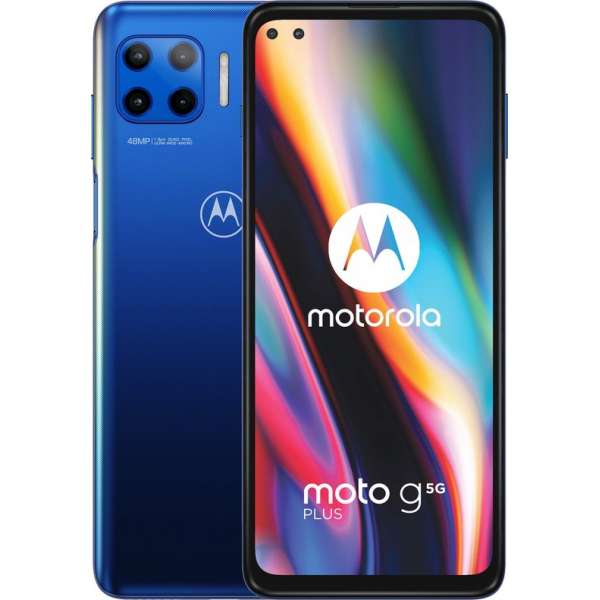 Motorola Moto G 5G Plus - 64GB - Surfing blauw