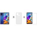 Samsung Galaxy A21s - 32GB - Blauw + Transparant Hoesje + Screenprotector van HGA